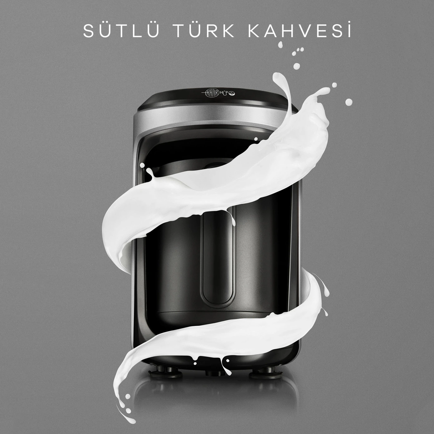 Karaca Hatır Hüps Sütlü Türk Kahve Makinesi   Antrasit (21)