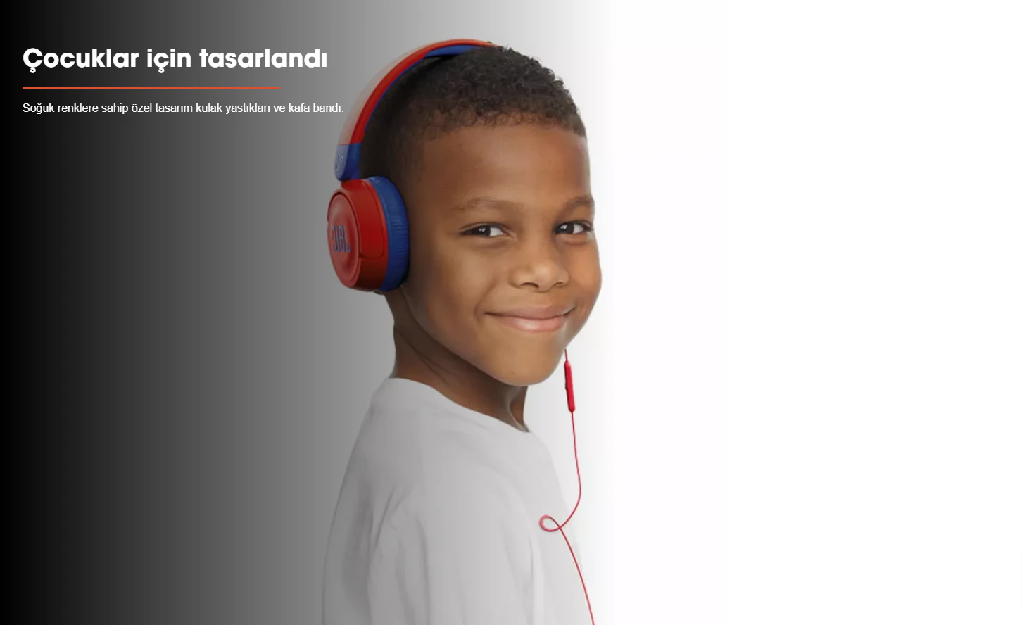 JBL JR310 Kulak Üstü Çocuk Kulaklığı – Kırmızı (4)