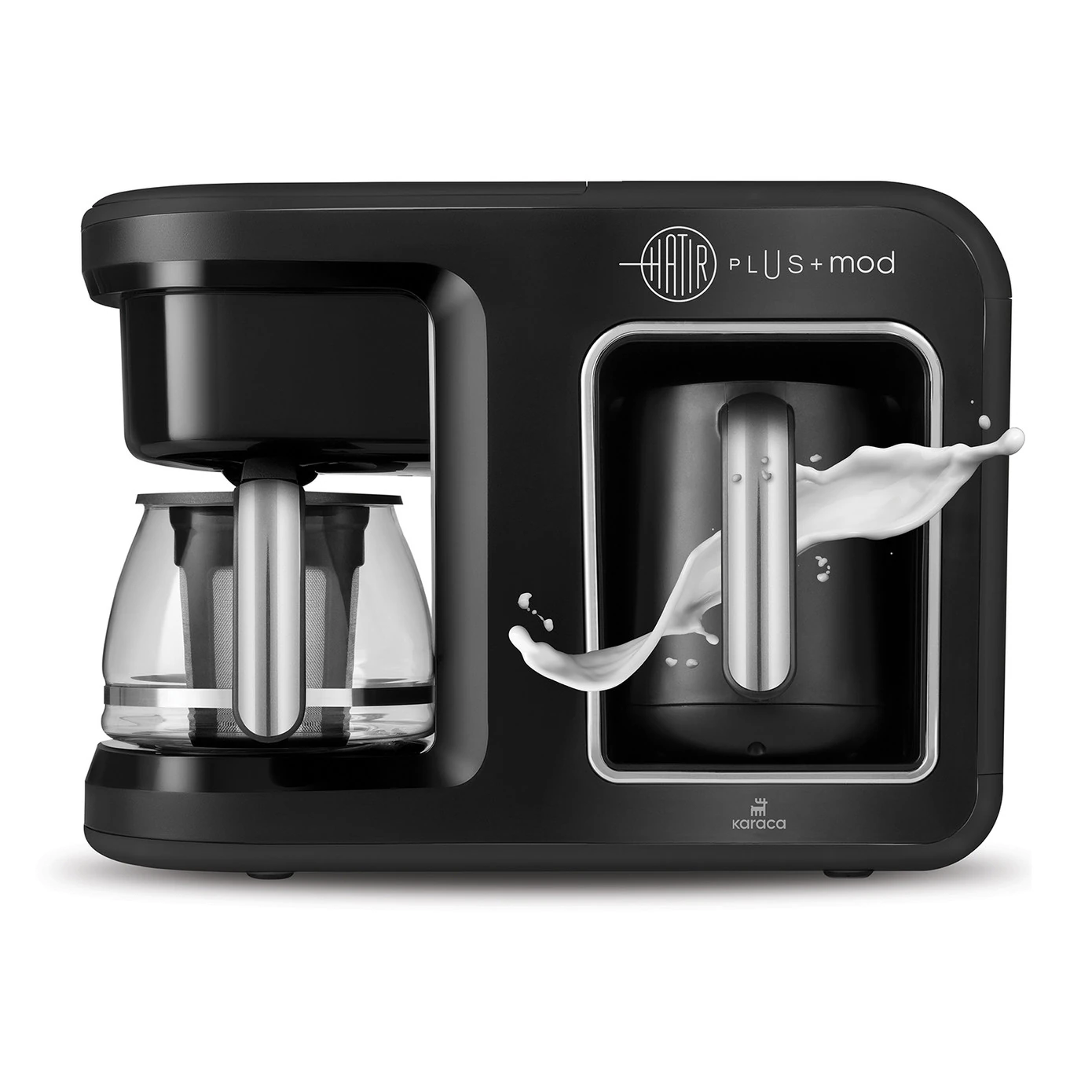 Karaca Hatır Plus Mod 5 in 1 Essential Kahve Makinesi   Black Chrome (1)