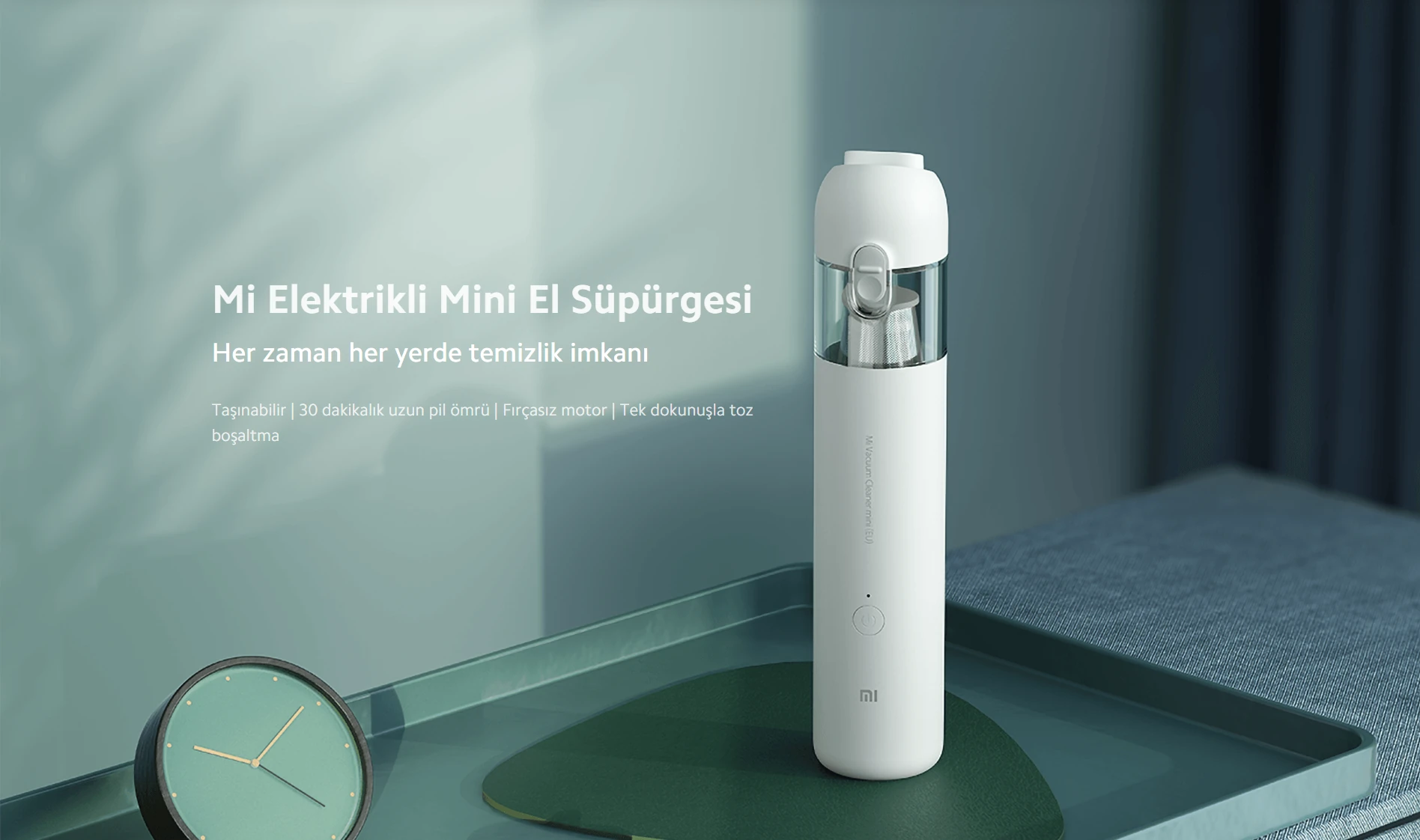 Xiaomi Mi Vacuum Cleaner Mini Şarjlı El Süpürgesi (EU) 2024 (1)