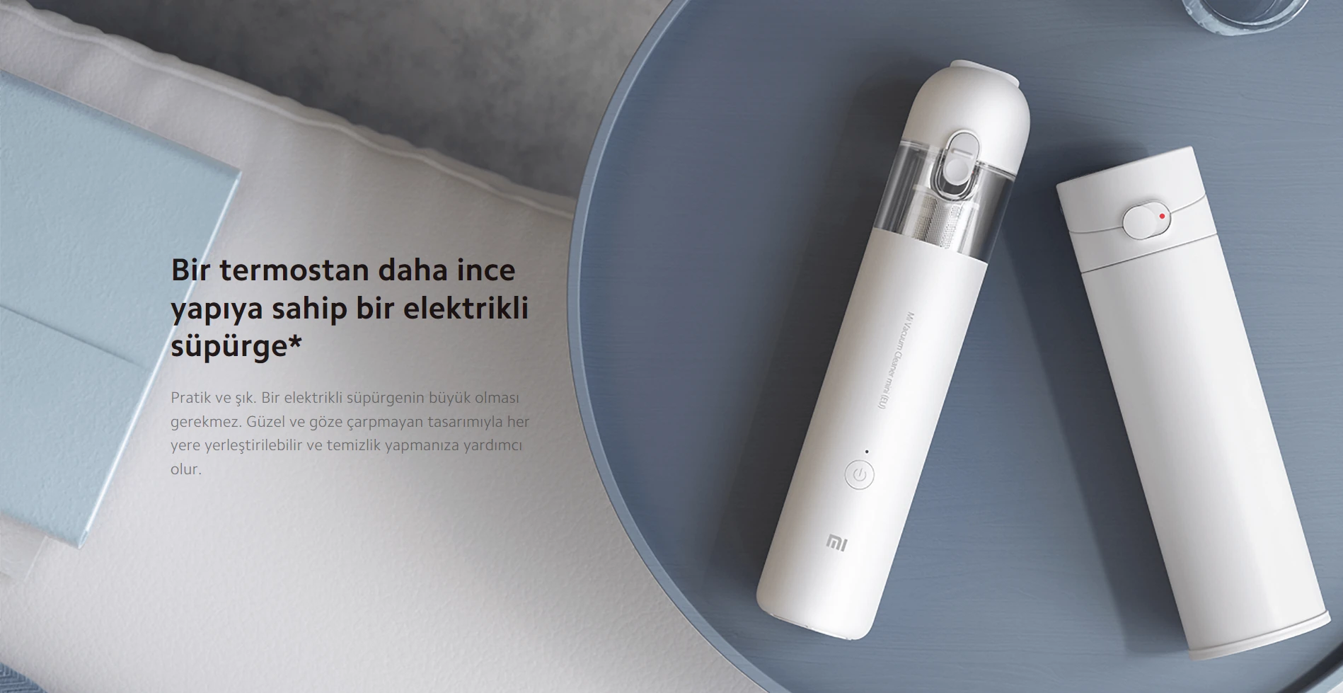Xiaomi Mi Vacuum Cleaner Mini Şarjlı El Süpürgesi (EU) 2024 (20)