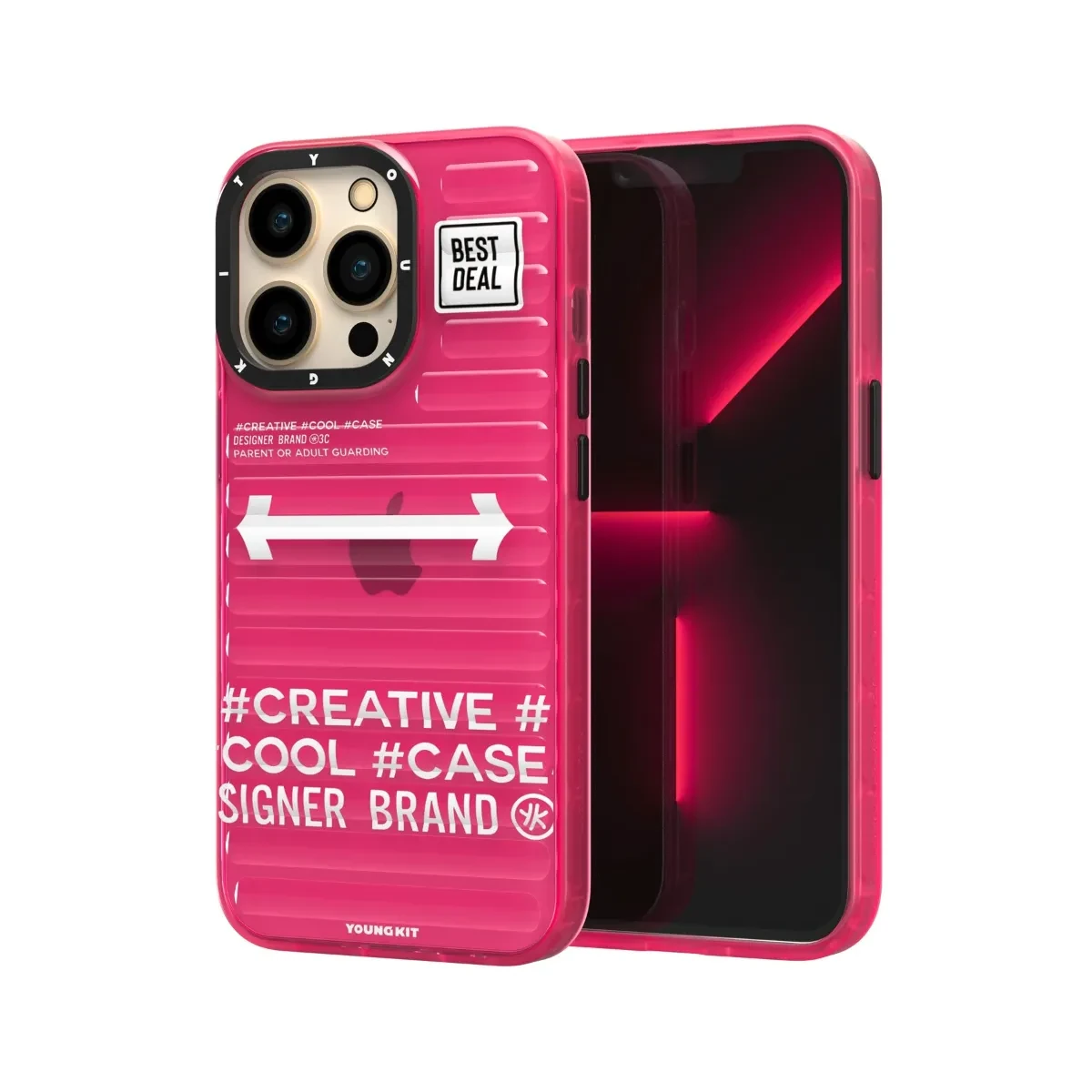 YoungKit Luggage FireFly Serisi Kılıf  iPhone 14 Pro Max (2)