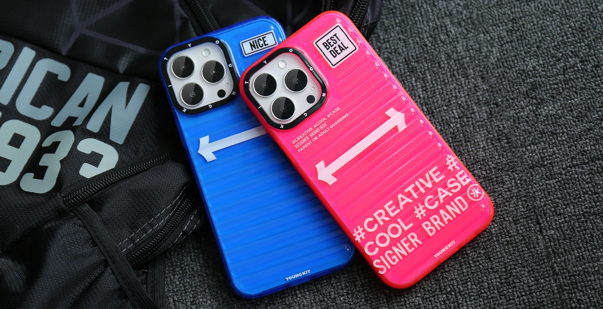 YoungKit Luggage FireFly Serisi Kılıf  iPhone 14 Pro Max (3)