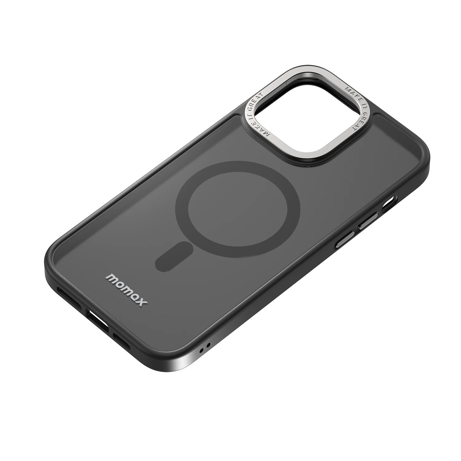 Momax Shock Hybrid Magsafe Kılıf iPhone 14 Pro – Siyah (10)