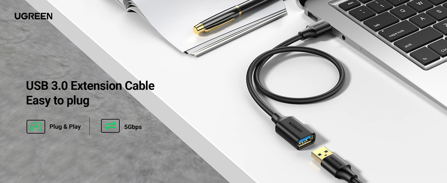 Ugreen USB 3.0 Uzatma Kablosu 1.5m 2024 emas bilişim (2)