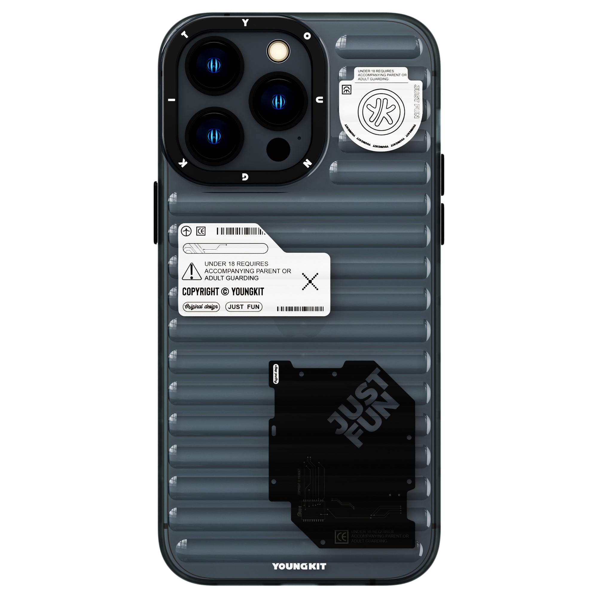 Youngkit Fluorite Serisi Kılıf  iPhone 15 Pro Max (1)